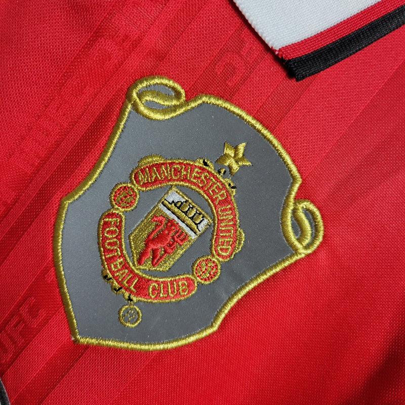 Camisa Manchester United Titular 1999 - Versão Retro