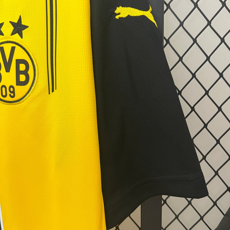 Camisa Borussia Dortmund Home 24/25 - Puma Torcedor Masculina - Lançamento