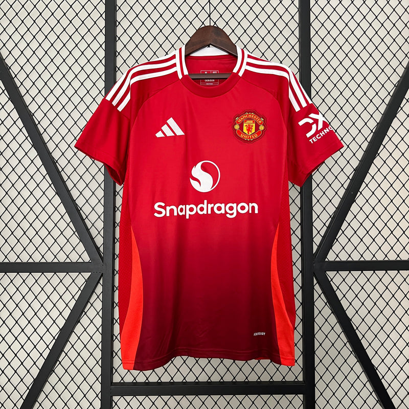 Camisa Manchester United Home 24/25 - Adidas Torcedor Masculina - Lançamento