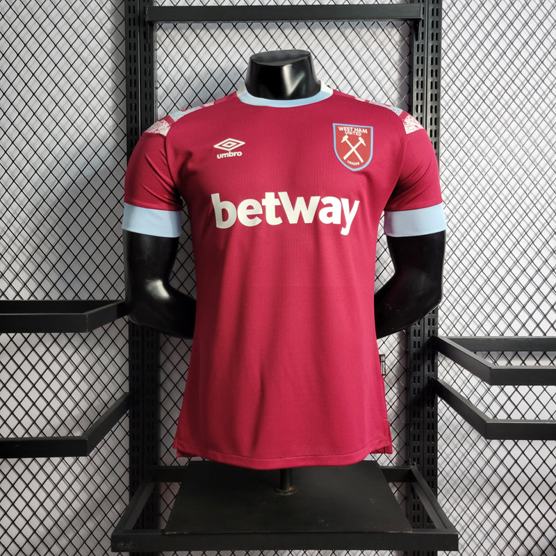 Camisa West Ham Titular 22/23 - Versão Jogador