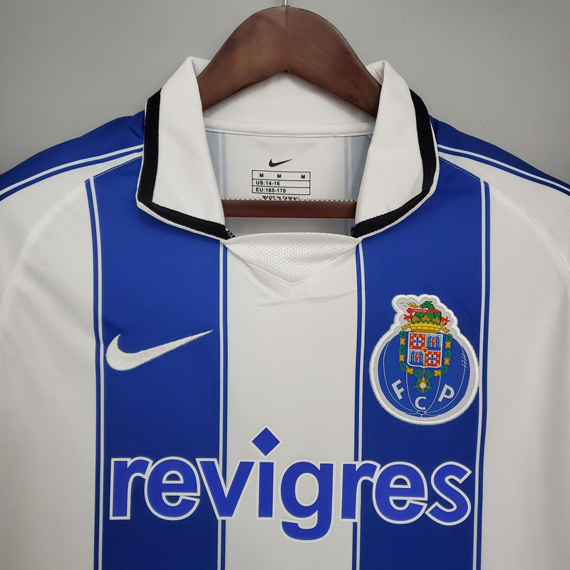 Camisa Porto Titular 03/04 - Versão Retro