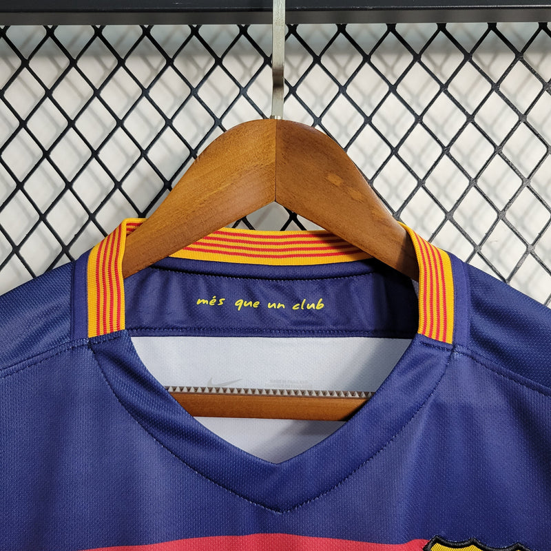 Camisa Barcelona Titular 15/16 - Versão retro